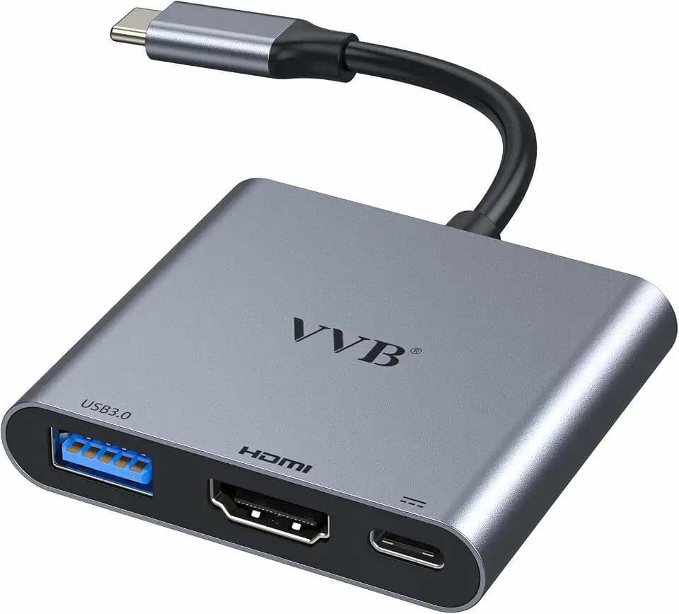 USB C to HDMI Adapter,USB-C Adapter Hub Multiport Digital AV Converter