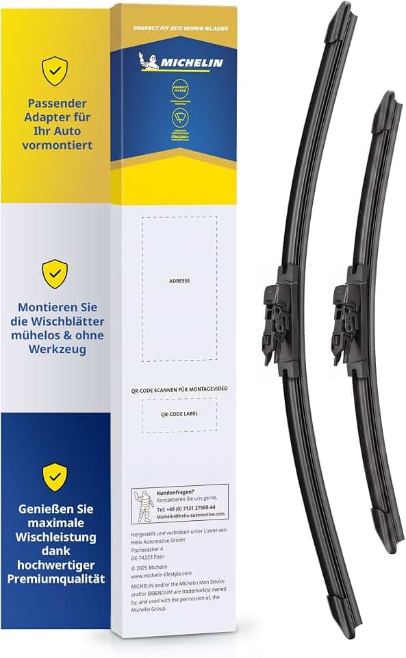 MICHELIN Perfect Fit 167 Scheibenwischer Set 600/350mm