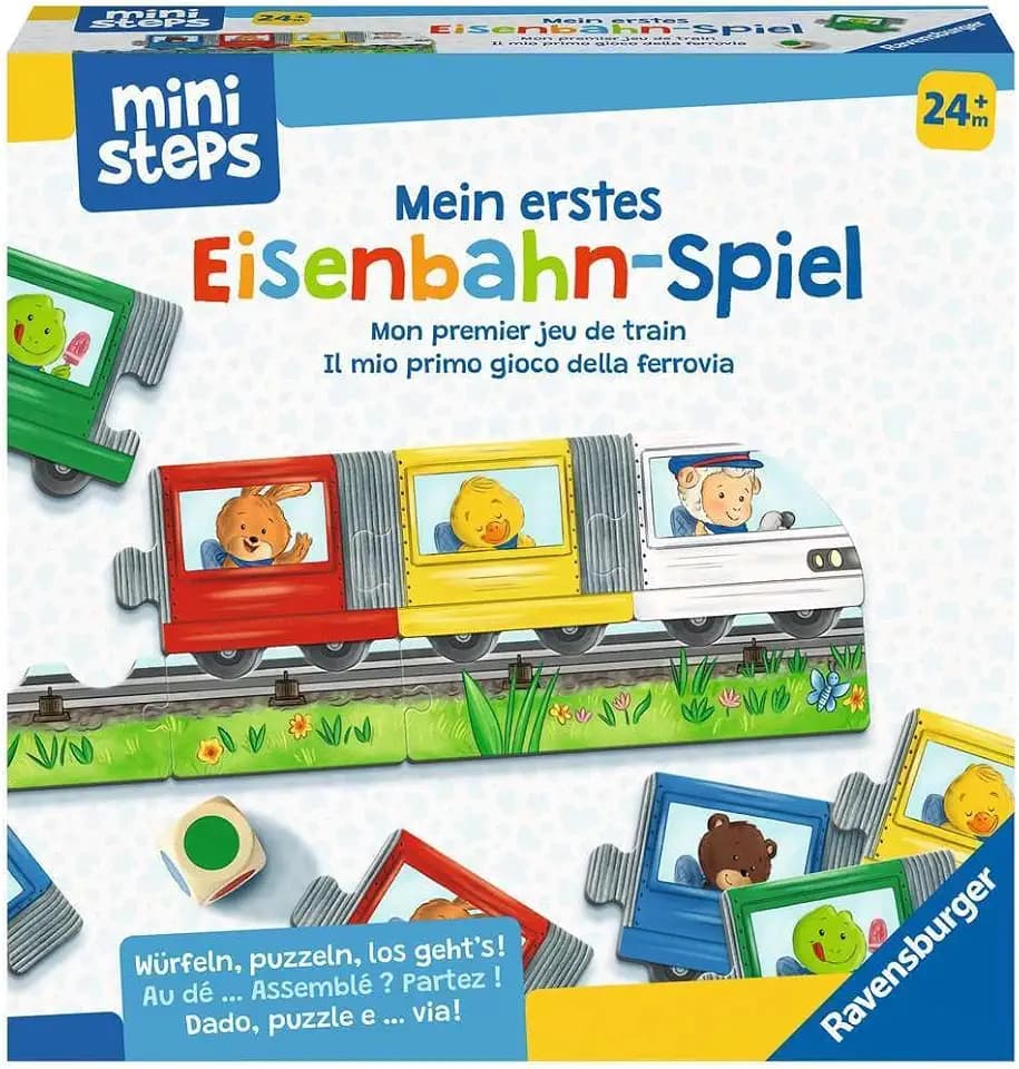 Ravensburger ministeps Mein erstes Eisenbahn-Spiel - Lernspiel ab 2 Jahre