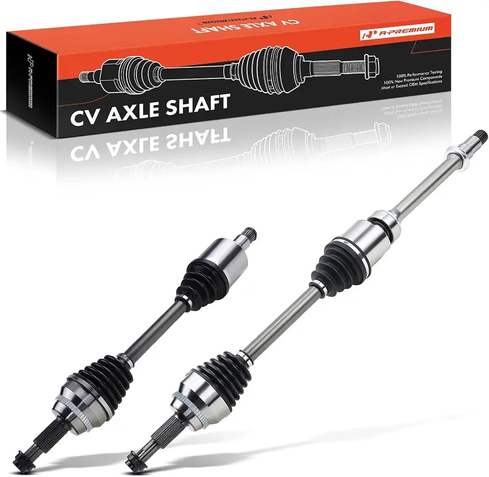 A-Premium Set of 2 Front CV Axle Shaft Assembly