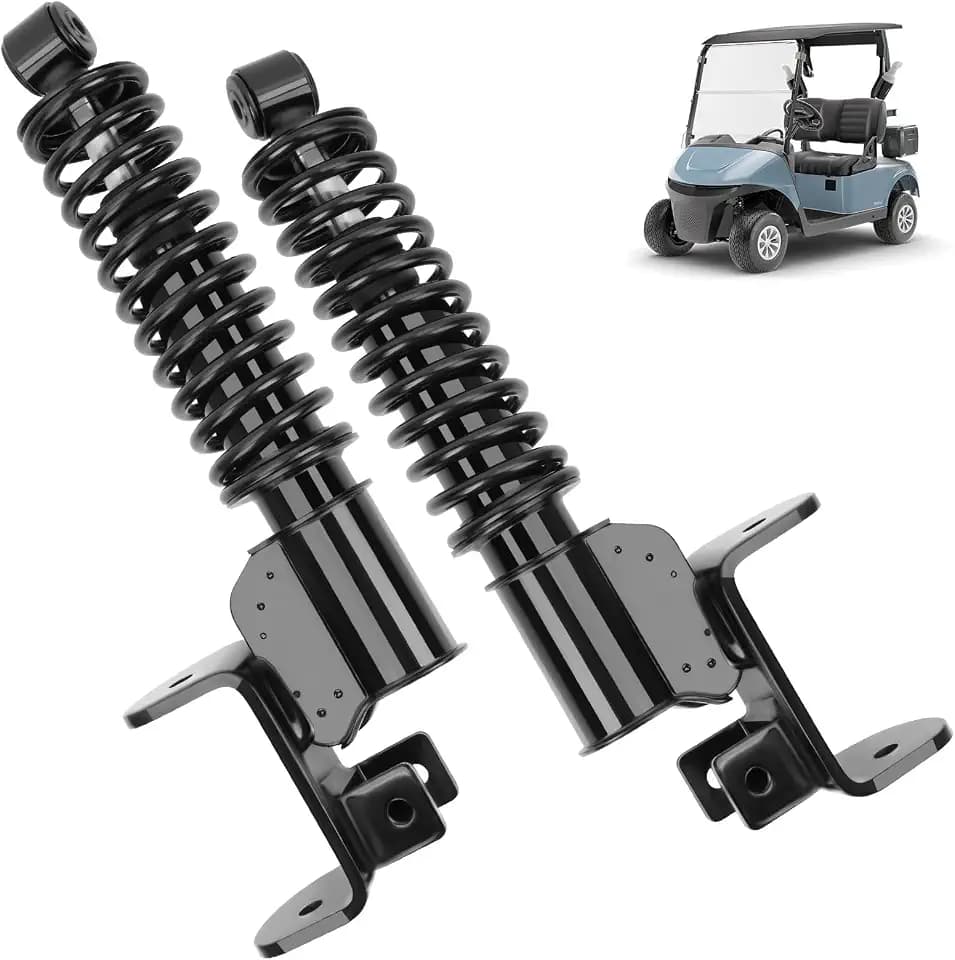 Panglong Golf Cart Front Shock Strut Assembly, 2015.8-2022 EZGO RXV Front Shock Strut Include Driver and Passenger Side, OEM Reference #601246, 603024