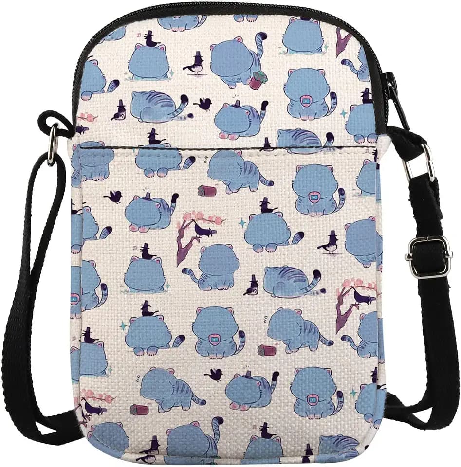 JXGZSO Film Inspired Crossbody Bag Film Fans Gift Funny Tiger Shoulder Bag