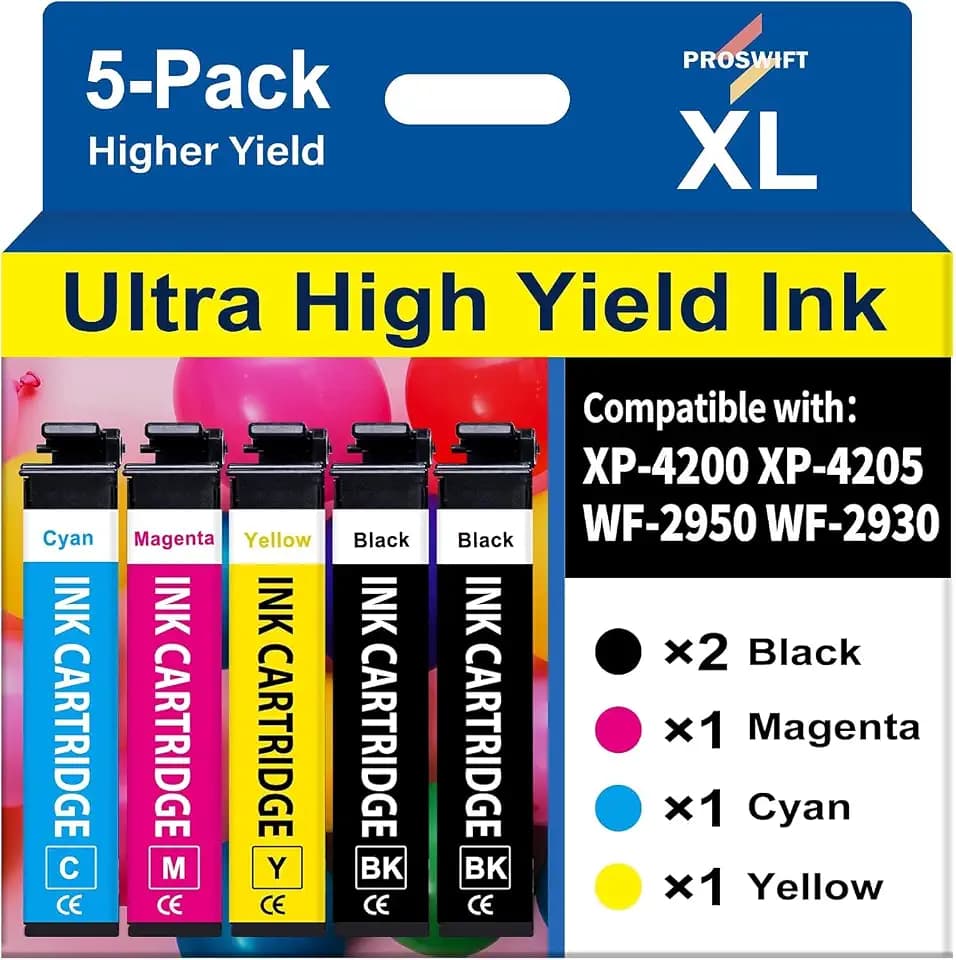 Remanufactured Replacement for EPSON 232 232XL Ink Cartridges