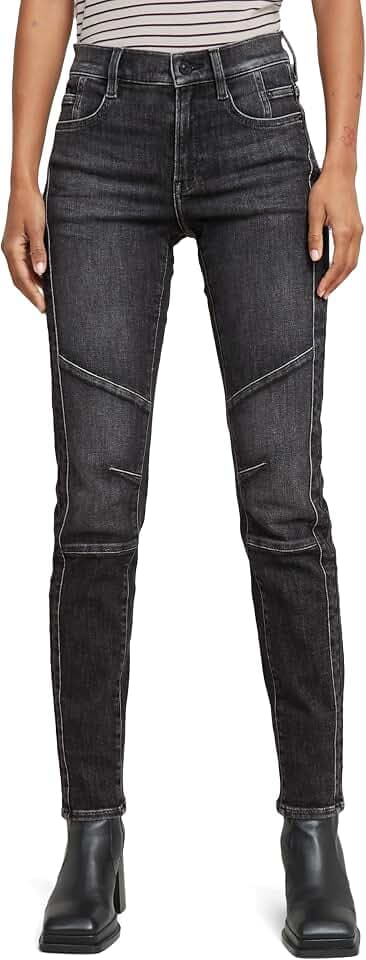 G-Star Damen Jeans Ace 2.0 Biker Slim Straight Jeans