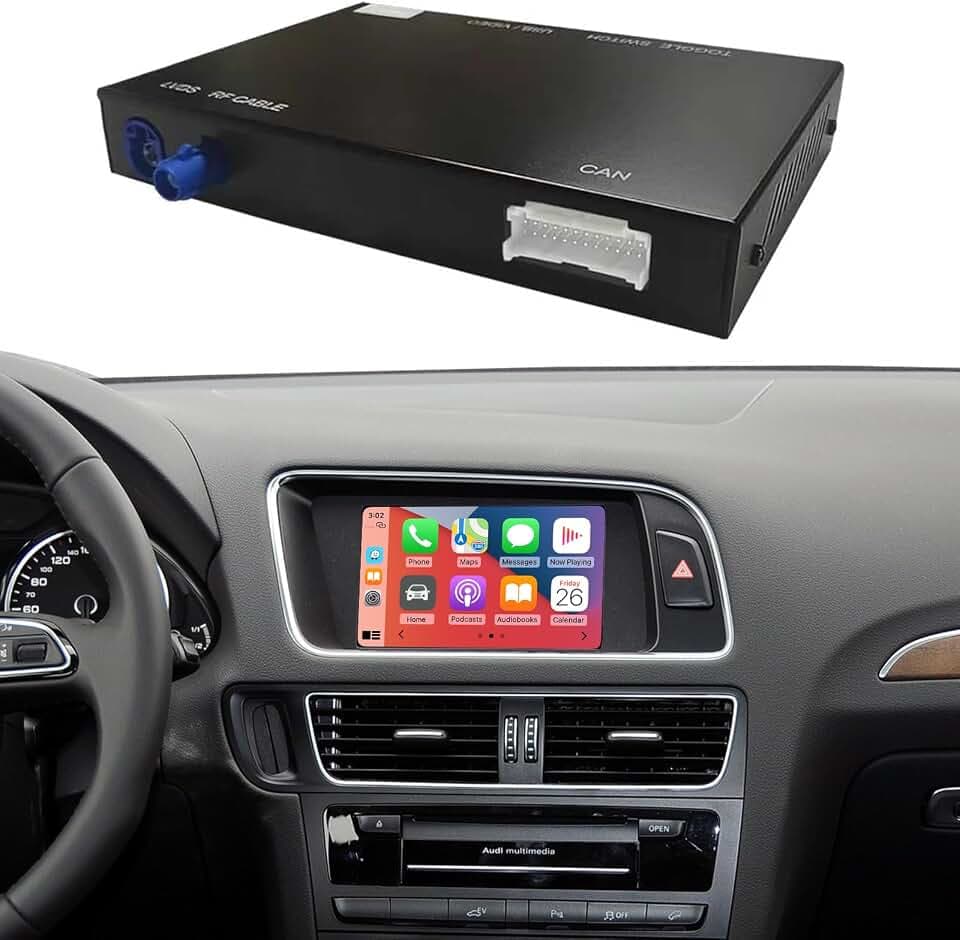 Road Top CarPlay Modul für Audi A4 A5 S4 S5 RS4 RS5 Q5 2009-2017 mit MMI 3G