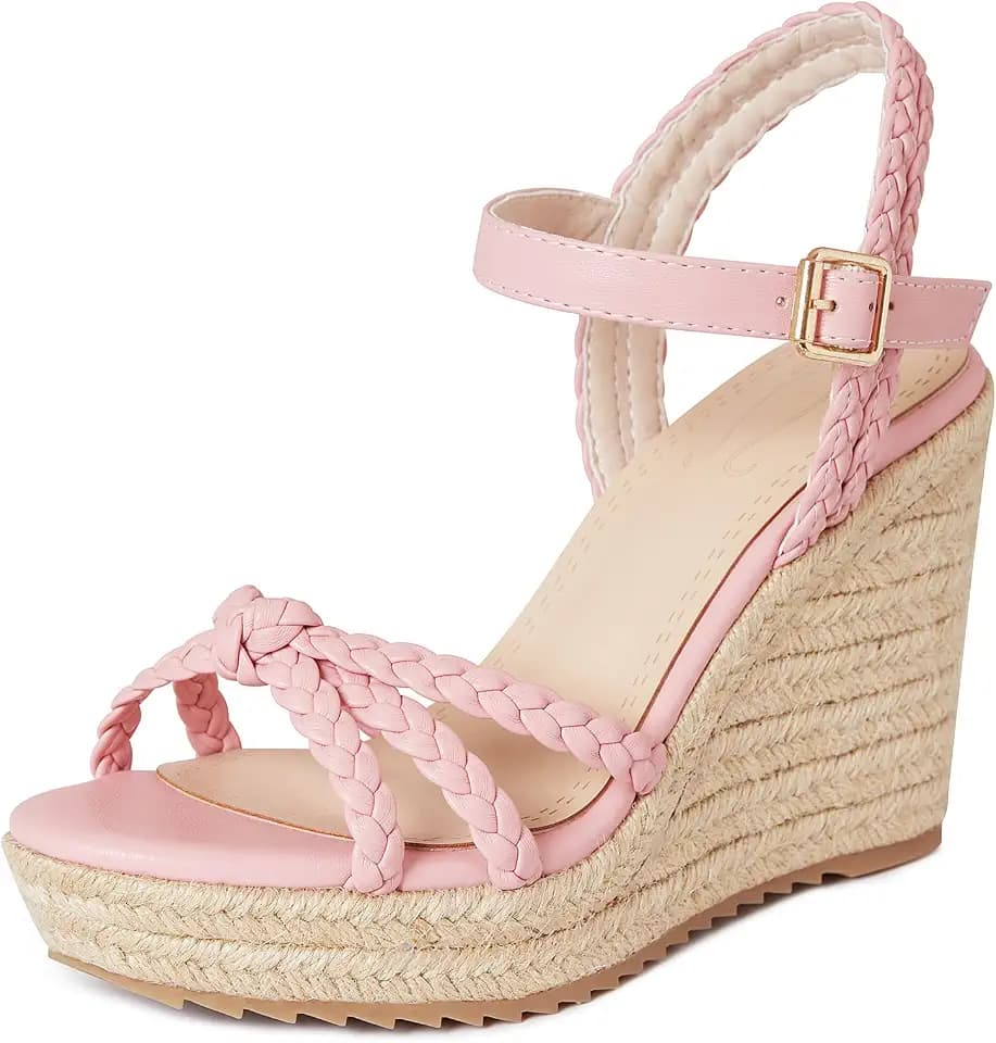 mikarka Womens Wedge Sandals Comfortable: Dressy Platform Espadrille Wedges