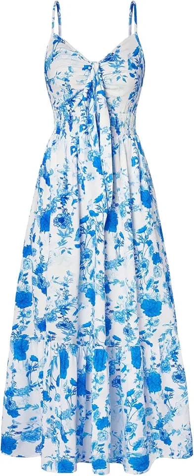 GRACE KARIN Womens Summer Maxi Floral Beach Dresses 2026