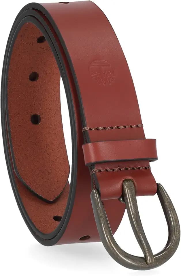 Timberland Women's Casual Leather Belt for Jeans