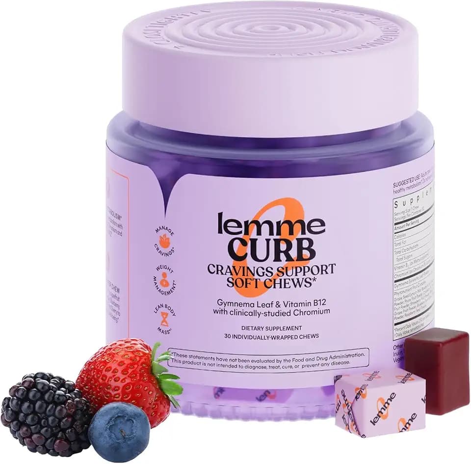 Lemme Curb Cravings Soft Chews Manage Appetite (30 Chews)