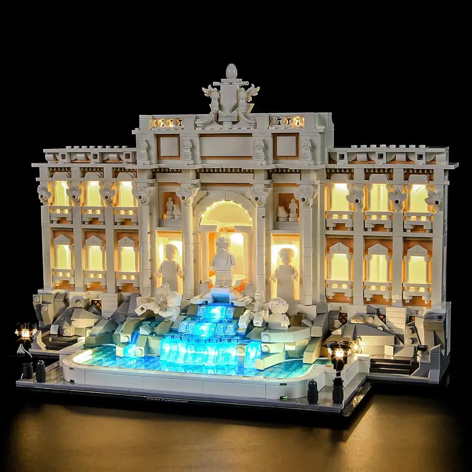 LIGHTAILING Light Compatible with Lego-21062 Trevi Fountain