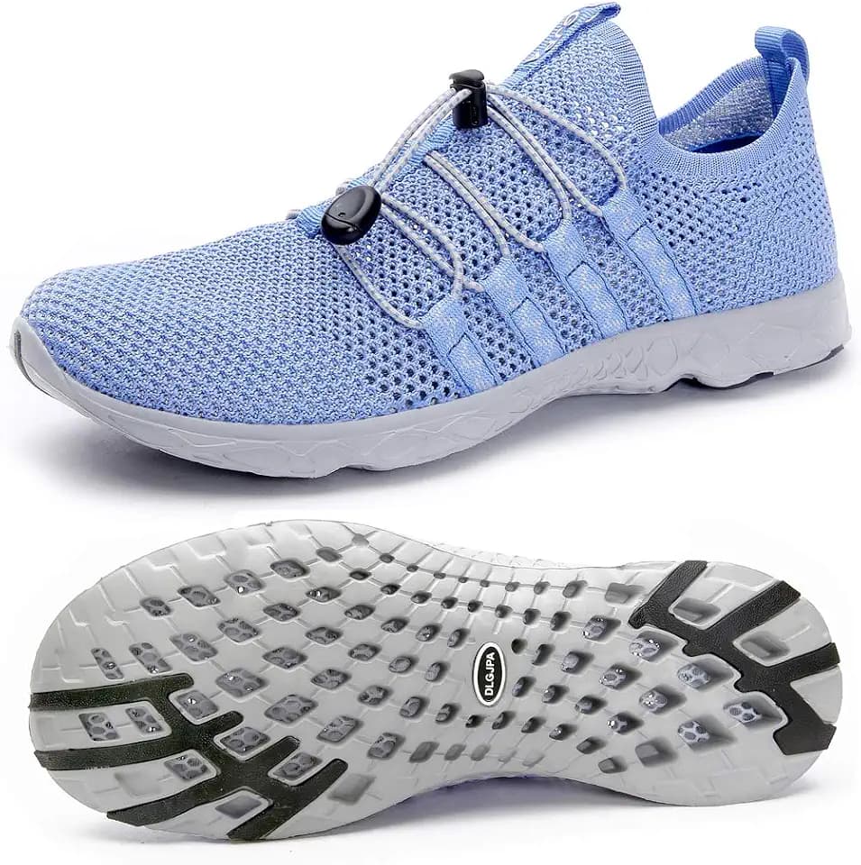 DLGJPA Men's Quick Drying Water Shoes Lightweight Sport Aqua Walk Shoes