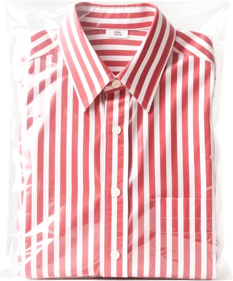 75 Pcs Clear Cellophane Bags, 12 x 16 Inch Self Sealing Shirt Bags
