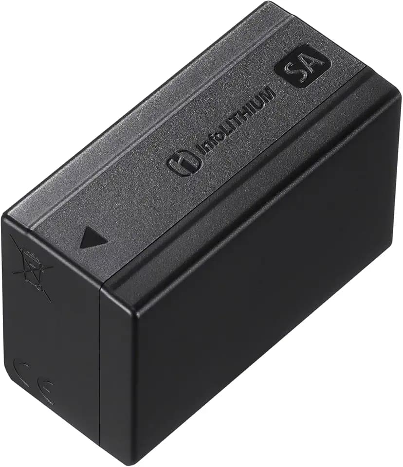 Sony NP-SA100 Hochleistungsakku - Schnellladefunktion USB-C, 17% mehr Energie als NP-FZ100, kompatibel mit Sony Alpha 7R VI
