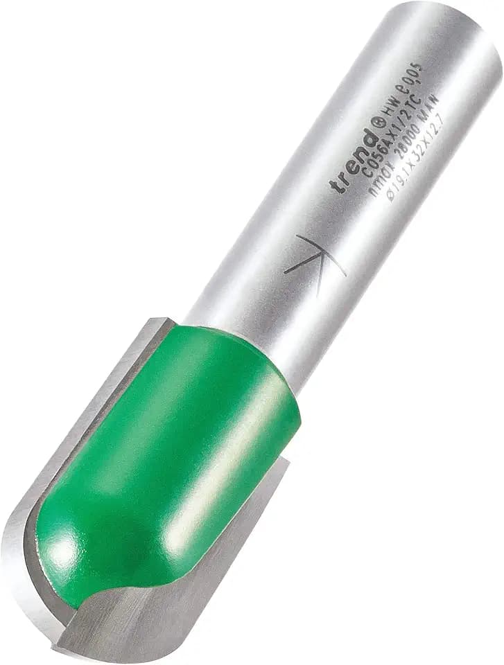 Trend CraftPro Cavetto Fräser, 1/2 Zoll Schaft, 9,5 mm Radius, 80 mm
