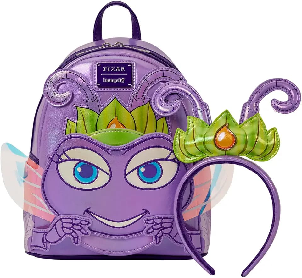 Loungefly Disney: Pixar - A Bug's Life - Princess Atta - Mini Backpack - Collectible Bags