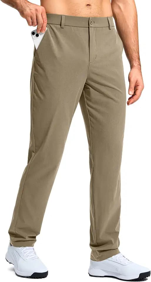 G Gradual Mens Golf Pants 30"/32"/34" Stretch Dress Work Casual Pants
