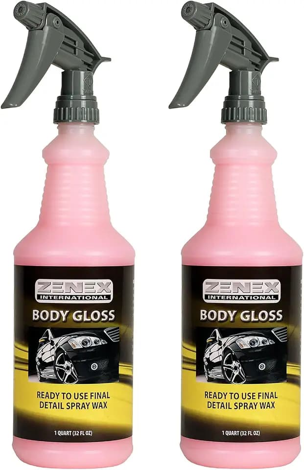 Zenex Body Gloss Liquid Spray Wax (2 Pack) | 32 oz