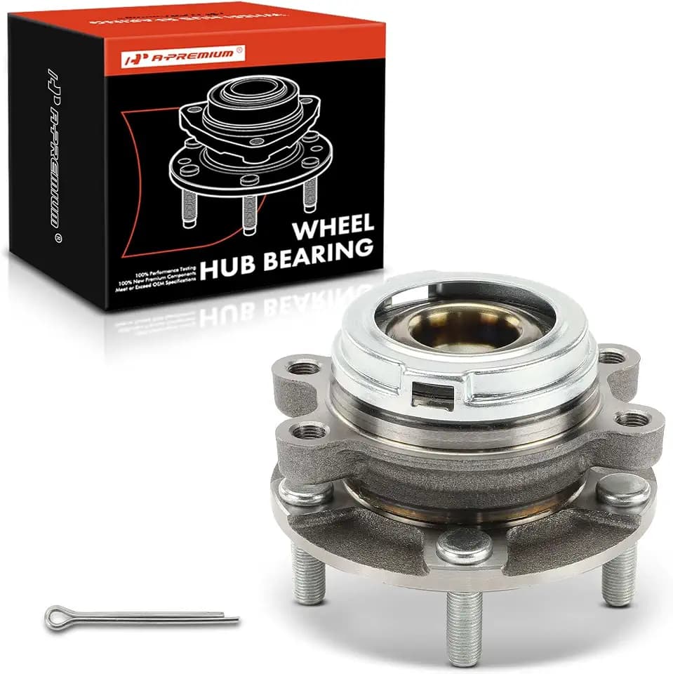 A-Premium Front Wheel Bearing and Hub Assembly with 5-Lug
