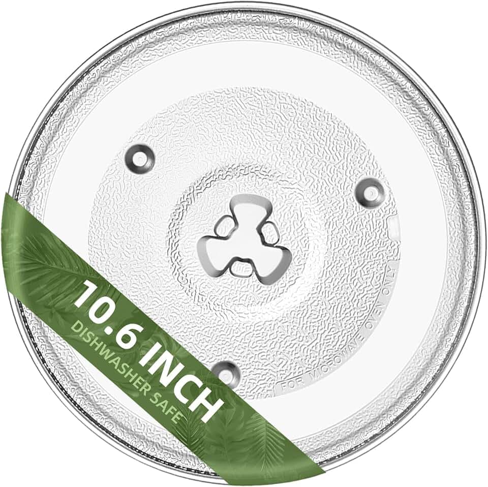 10.6" Microwave Glass Turntable Compatible with GE WB48X26755
