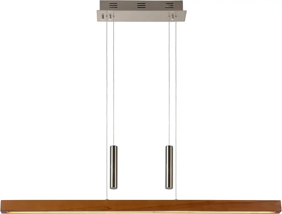 Lucide GEENA - Pendelleuchten - LED Dim. - 1x30W 2700K - Helles Holz