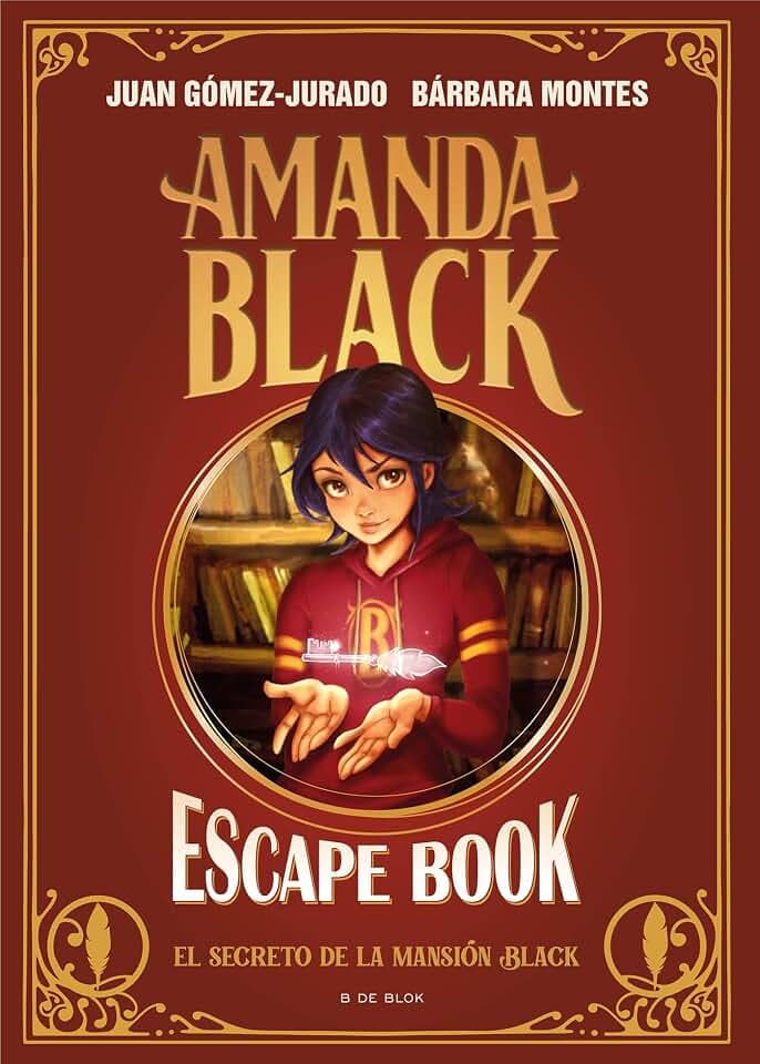 Amanda Black - Escape Book: El secreto de la mansión Black: Un libro lleno de enigmas y acertijos (Juan Gómez-Jurado y Bárbara Montes)