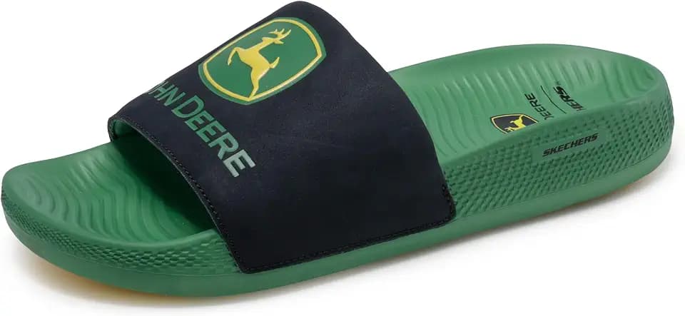 Skechers Men's John Deere Fixed Strap Slide Sandal