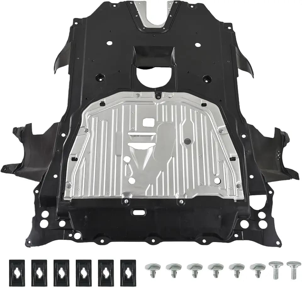 Engine Splash Guard Under Car Shield Cover Board,Lower Engine Splash Shield Guard Compatible with Honda Civic 2016-2021 Replaces 74110TBAA00 74110-TBA-A00
