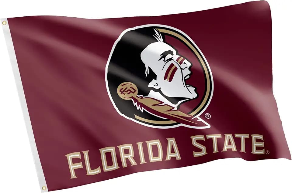 Desert Cactus Florida State University FSU Seminoles Flag 3x5 Outdoor (Red)