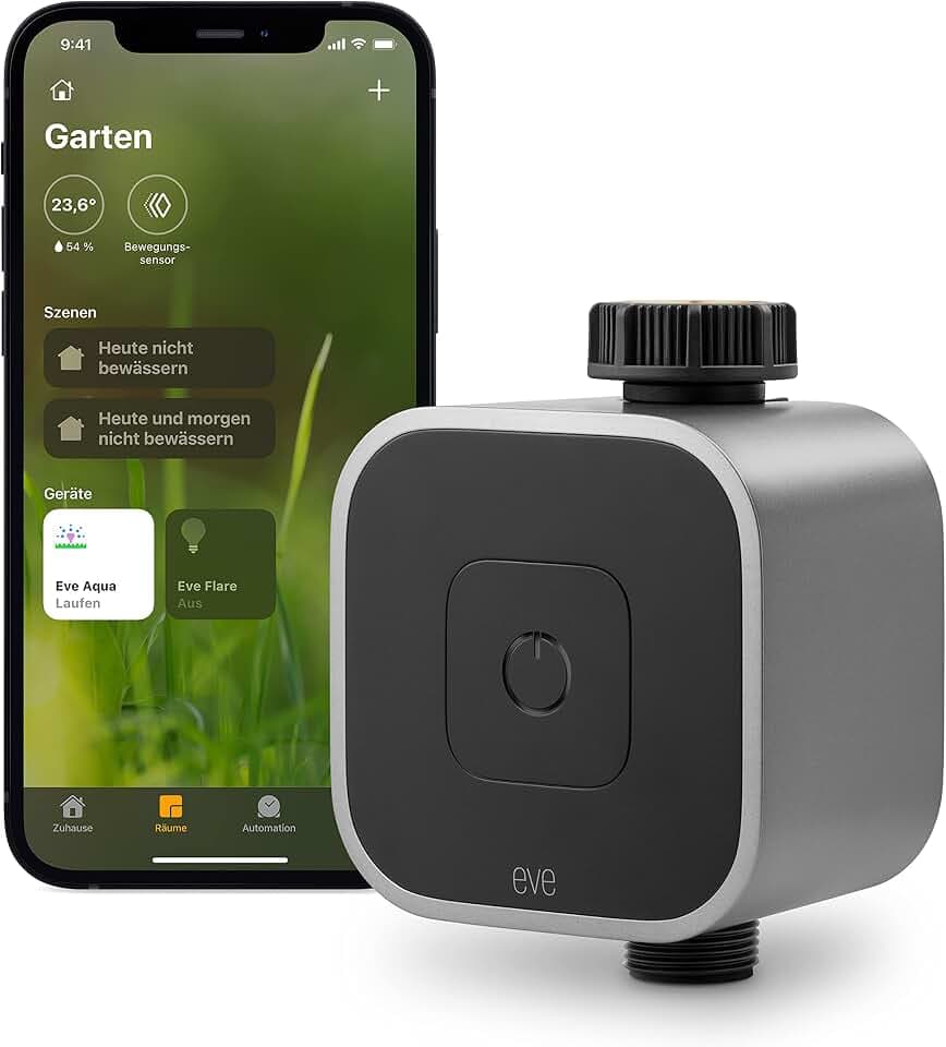 Eve Aqua (Apple Home) - Smarte Bewässerungssteuerung
