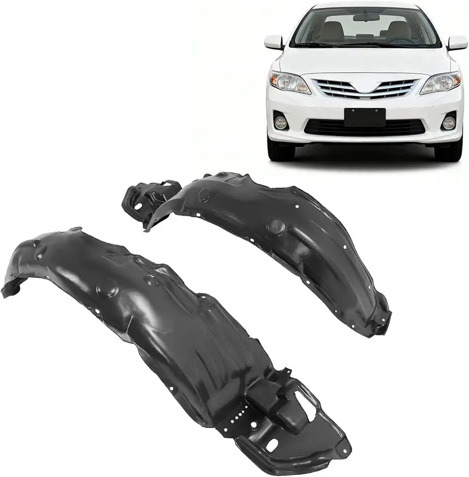 ALMULOO Fender Liner Inner Panel Compatible with 2011-2013 Toyota Corolla