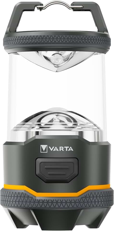 VARTA Outdoor Laterne L10, LED, 170 Lumen, bis zu 70 h Leuchtdauer, IP54