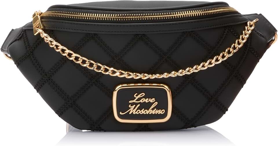 Love Moschino Bauchtasche Damen Schwarz Einheitsgröße