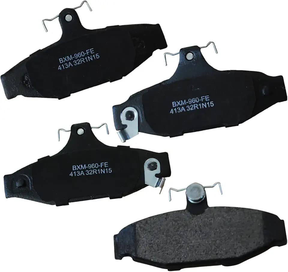 Bendix Premium SBM413A Semi-Metallic Rear Brake Pads for Chevrolet Corvette 1996-1988