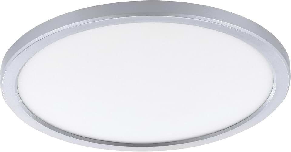 EGLO LED Deckenlampe Campaspero 2, flache Deckenleuchte