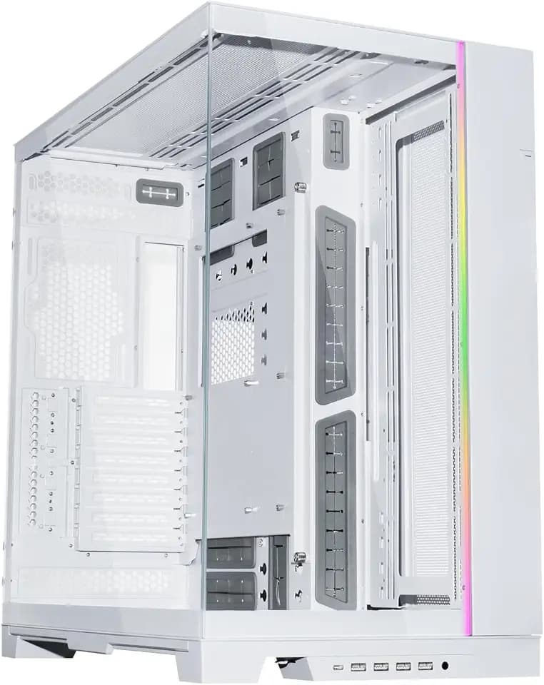 LIAN LI O11D EVO XL White E-ATX Full Tower Case, 3x420mm (O11DEXL-W)
