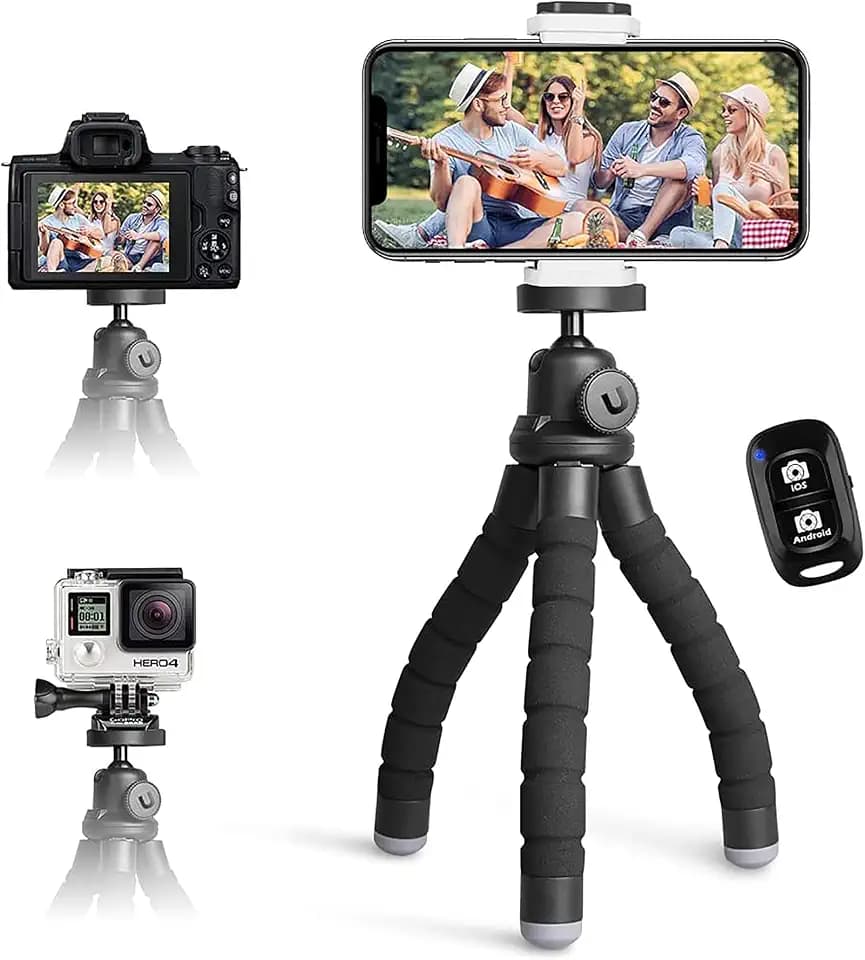 UBeesize Handy Stativ Mini Stativ für Smartphone Tripod Ständer Handystativ