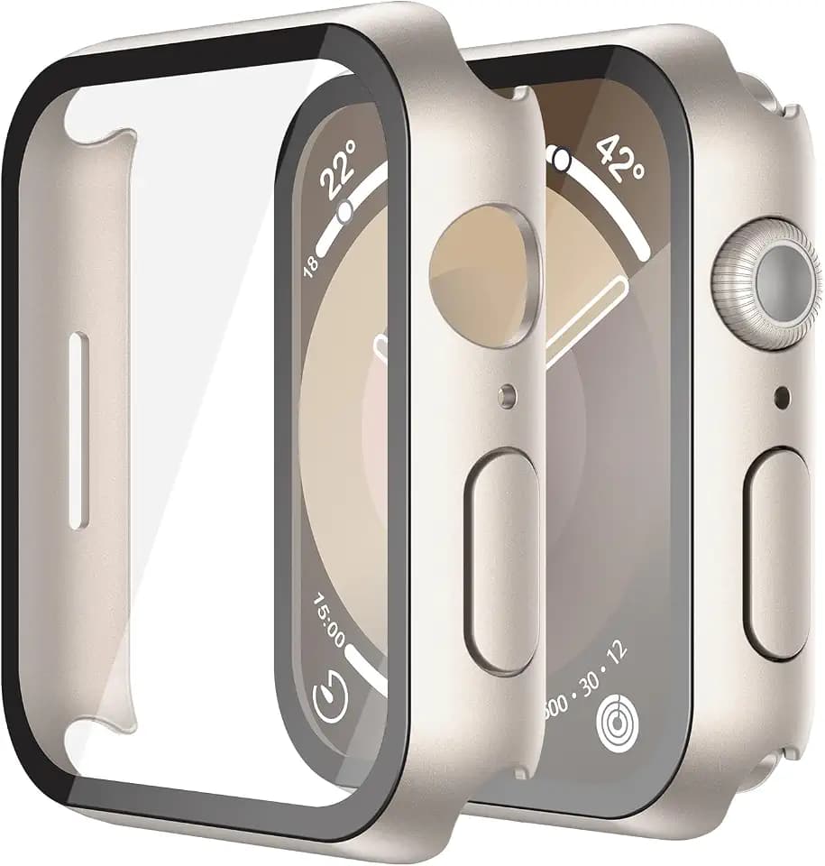 Misxi Case with Screen Protector for 41mm Apple Watch Series 9/8/7