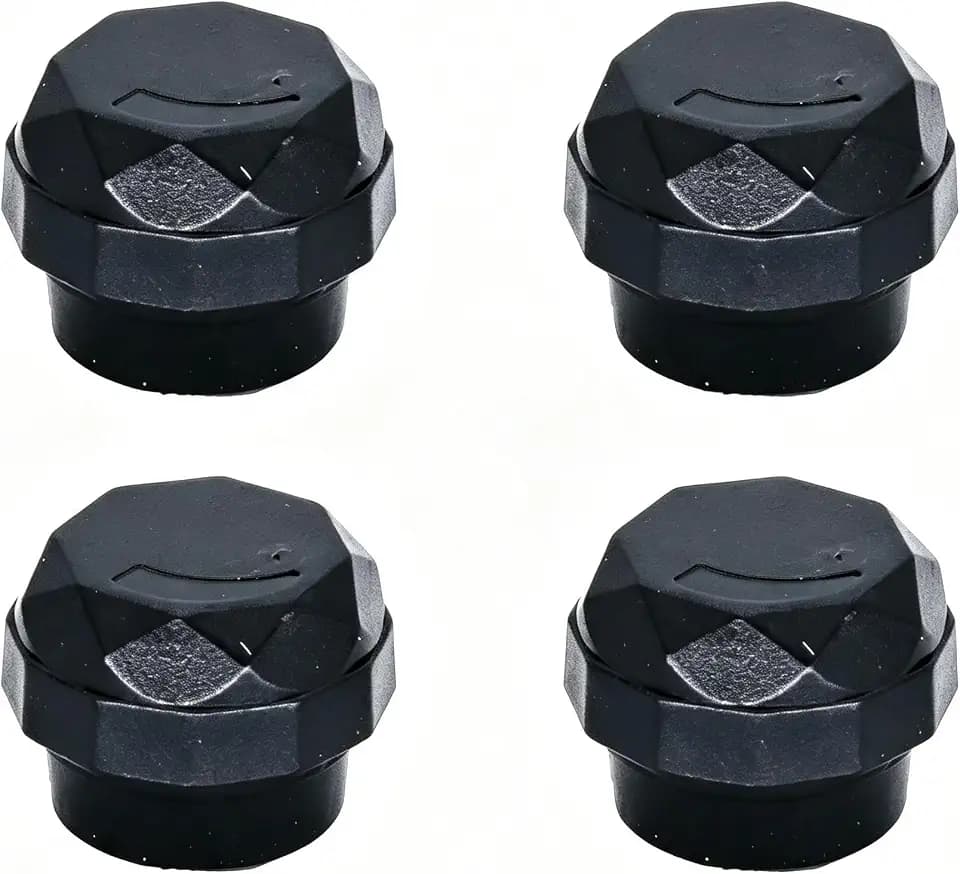 4Pcs Volume Switch Knob Cap for Baofeng UV5R UV-5R UV-5RA UV-5RB UV-F8HP Two-Way Radio Repair Kit Accessories