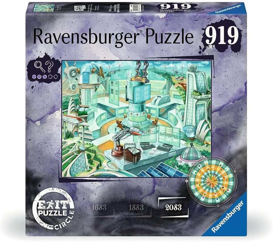 Ravensburger EXIT Puzzle The Circle Anno 2083-919 Teile Escape Puzzle