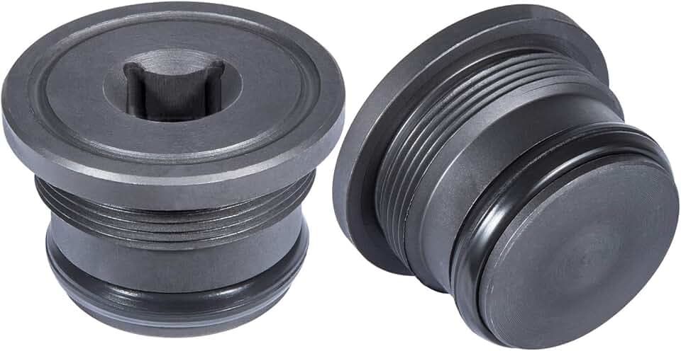 4C3Z-6026-CA Oil Supply Rail End Oil Gallery Plug & Seal For Ford 7.3L Powerstroke 1994-2003 (2 PCS)