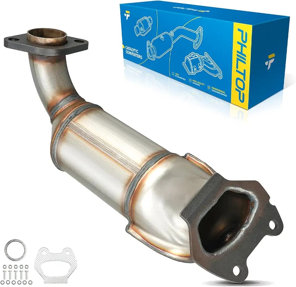 PHILTOP 16779 Front Catalytic Converter Fit For Dodge Chrysler Volkswagen Ram 3.6L Grand Caravan 11-20, Town & Country 11-16, Journey 11-19, 200/Avenger/Routan 11-14(EPA Compliant)