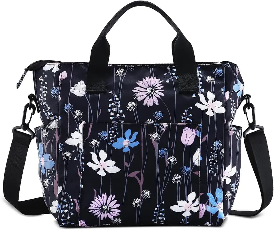 Crossbody Shoulder Bag for Women - Water Resistant Casual Handbag Purse with Multiple Pockets, Adjustable Strap