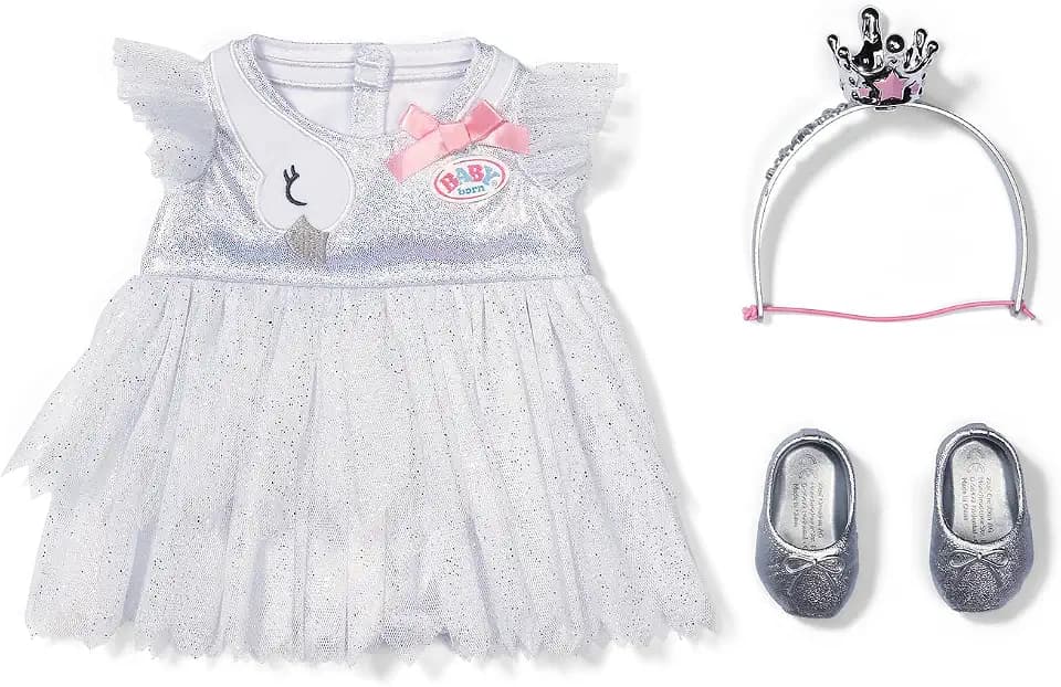 BABY born Ballerina-Outfit für 43 cm Puppen mit Tüllkleid