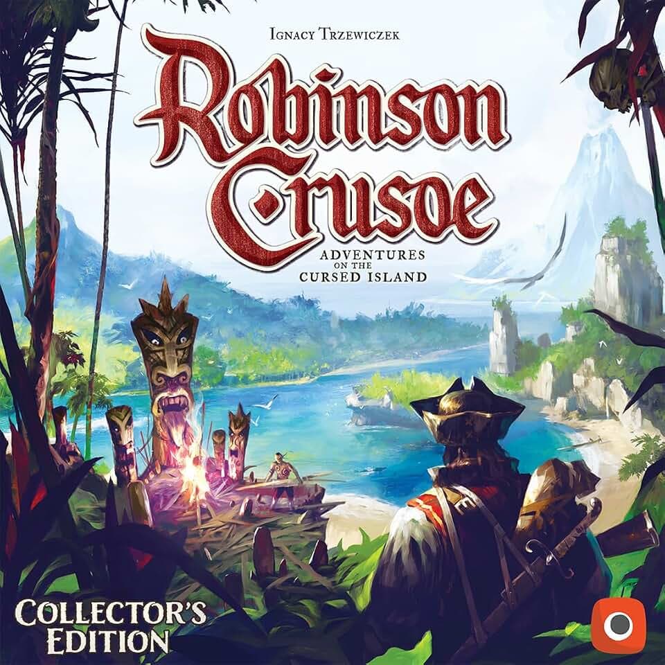 Wydawnictwo Portal Robinson Crusoe Collectors Edition Retail, 33 cm x 33 cm x 2.5 cm, Rot, Blau, Grün und Braun