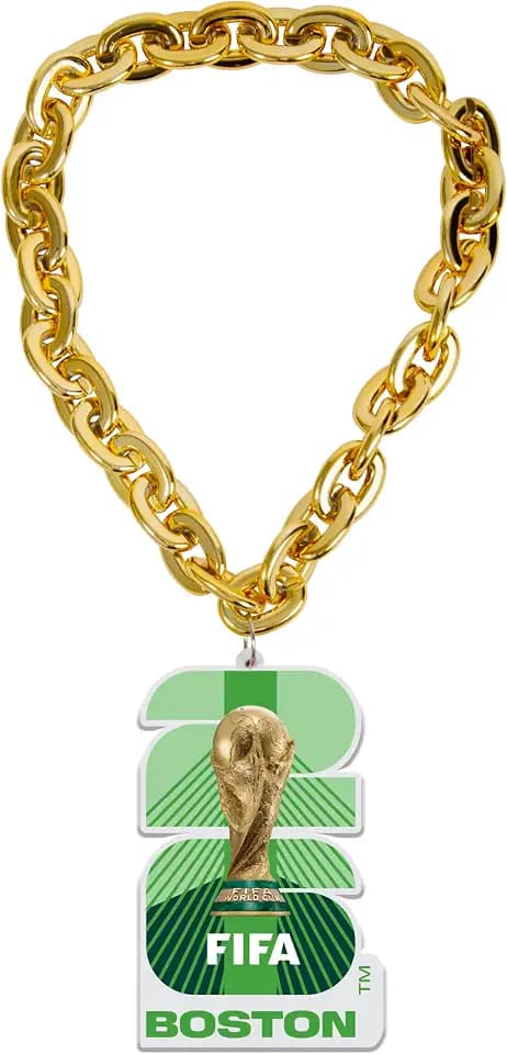 FIFA World Cup Flag 17" Fan Chain – Lightweight & Comfortable – Great For Game Day & Supprting Your Country