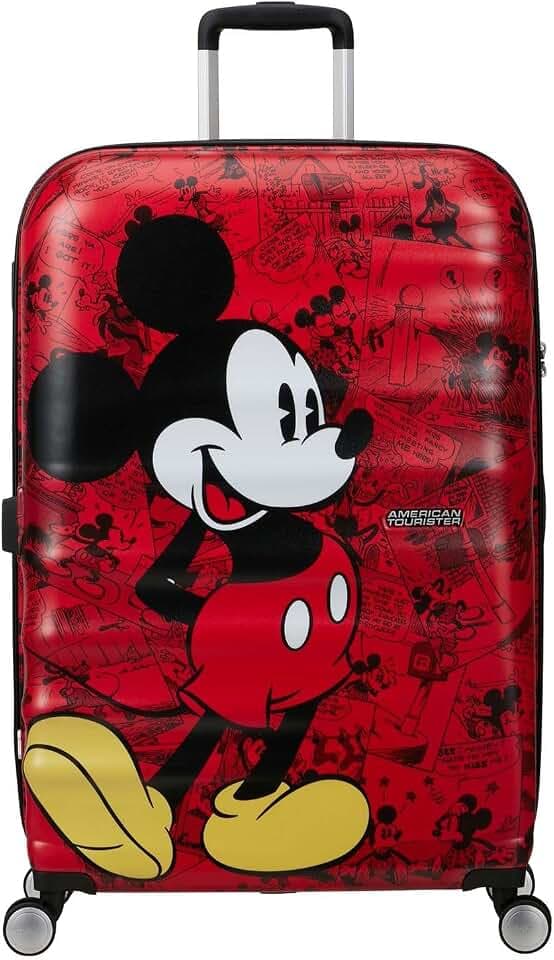 American Tourister Wavebreaker Disney Spinner Check-in-Koffer, 77 cm