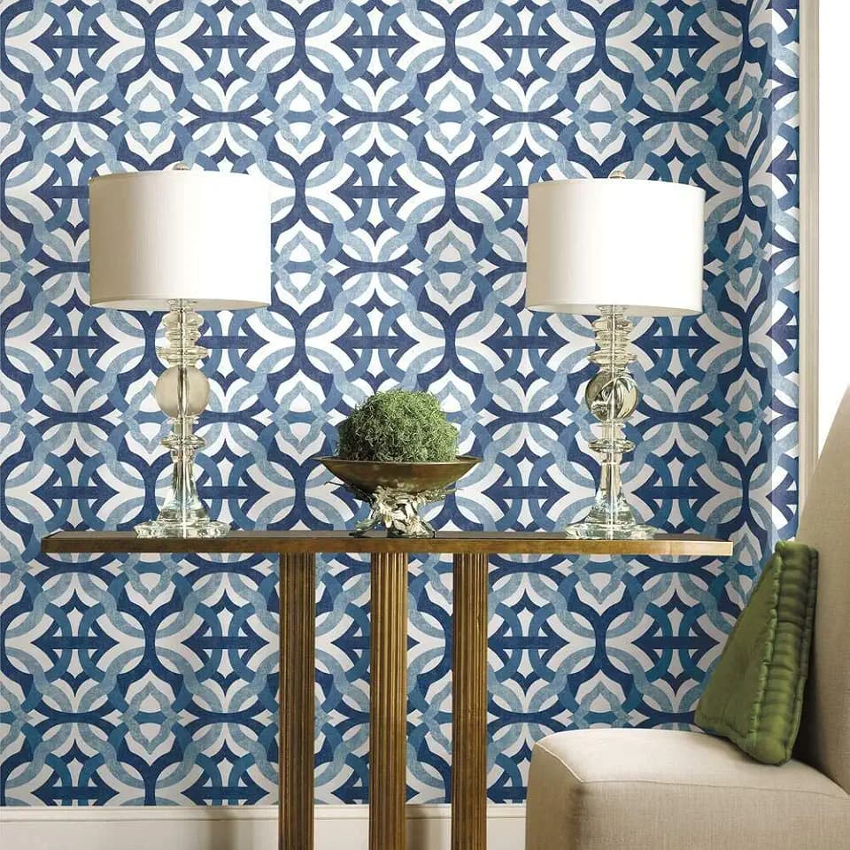 Waverly RoomMates Tipton Peel and Stick Wallpaper