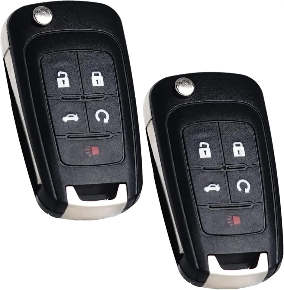 SUPALAND Key Fob Replacement Fits for Chevy Cruze Equinox Camaro Impala Malibu Sonic Buick Regal Verano Encore Lacrosse GMC Terrain 2010-2021 OHT01060512 Keyless Entry Remote Control 13504199