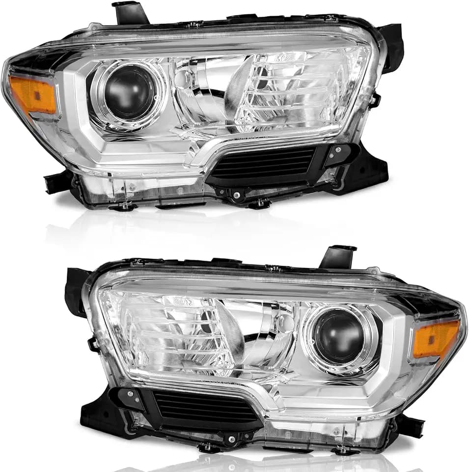 WEELMOTO Headlights for 16-23 Toyota Tacoma (Factory Halogen Models ONLY)