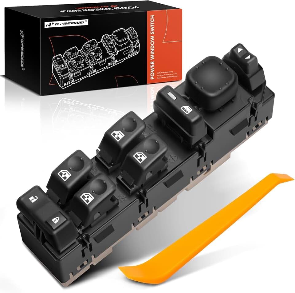 A-Premium 15883323 Front Left Driver Side Master Power Window Switch